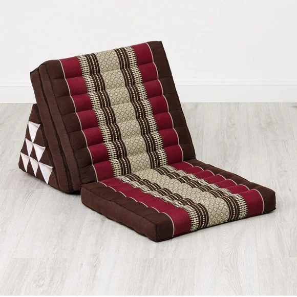 Three-Fold Thai Cushion - organic water-resistant - Picture 9 of 10